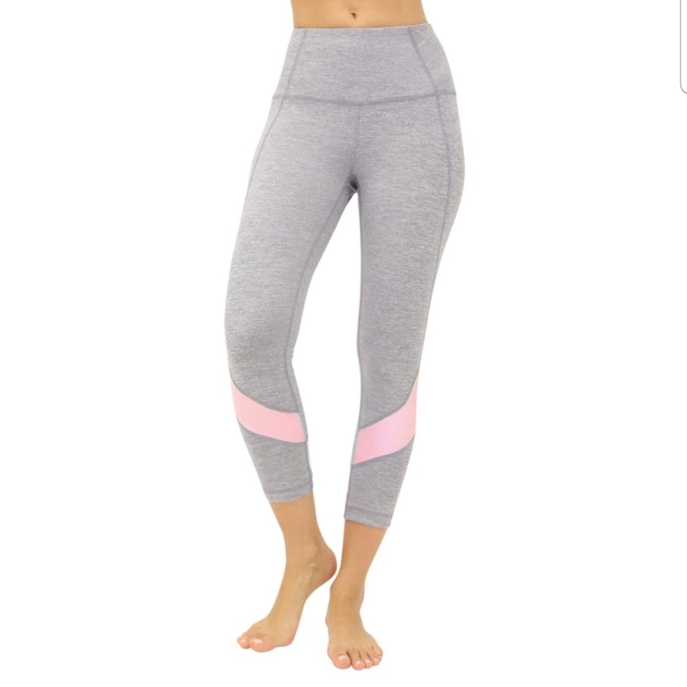 Yogalicious Color Block Capri Leggings